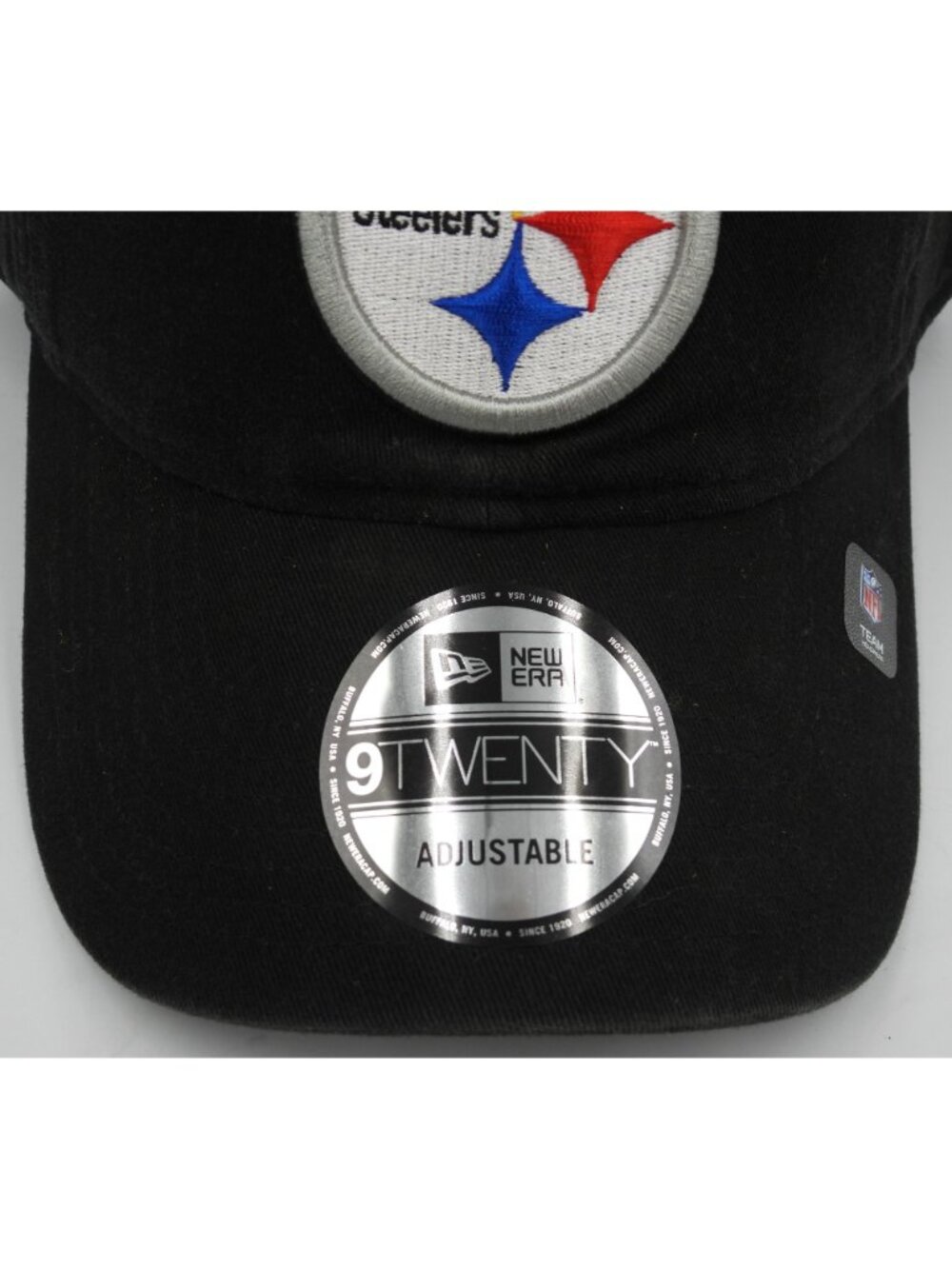 NWT Pittsburgh Steelers New Era 9Twenty 920 Strapback Adjustable Hat Adult OSFA - Picture 2 of 9